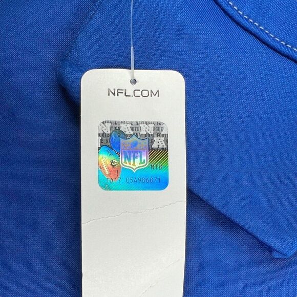 NFL Team Apparel Men's Indianapolis Colts Football Performance Hoodie - Picture 12 of 12